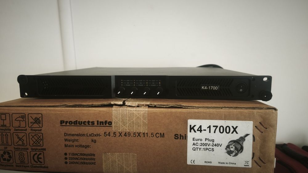 Amplificator Simbosen k17000 4 canale x1700