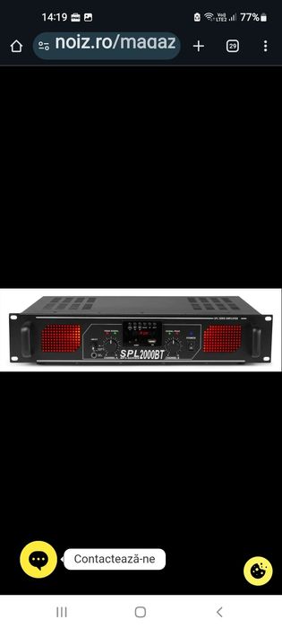 Skytec SPL 2000BT Power Amplifier