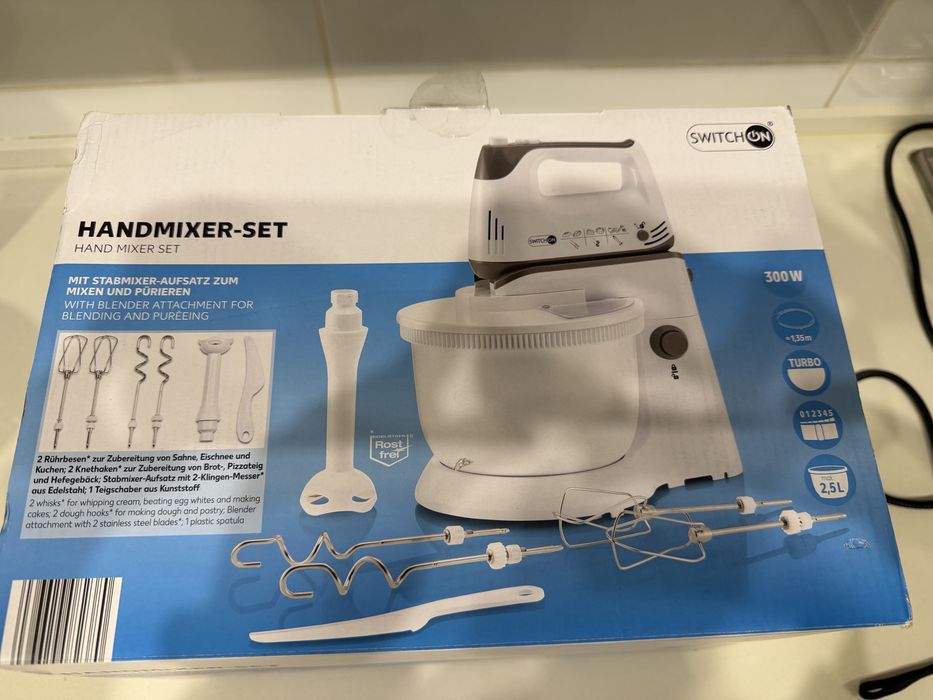mixer si blender cu suport , 5 trepte de viteza