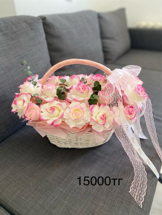 Мыльные букеты, сабынды гулдер