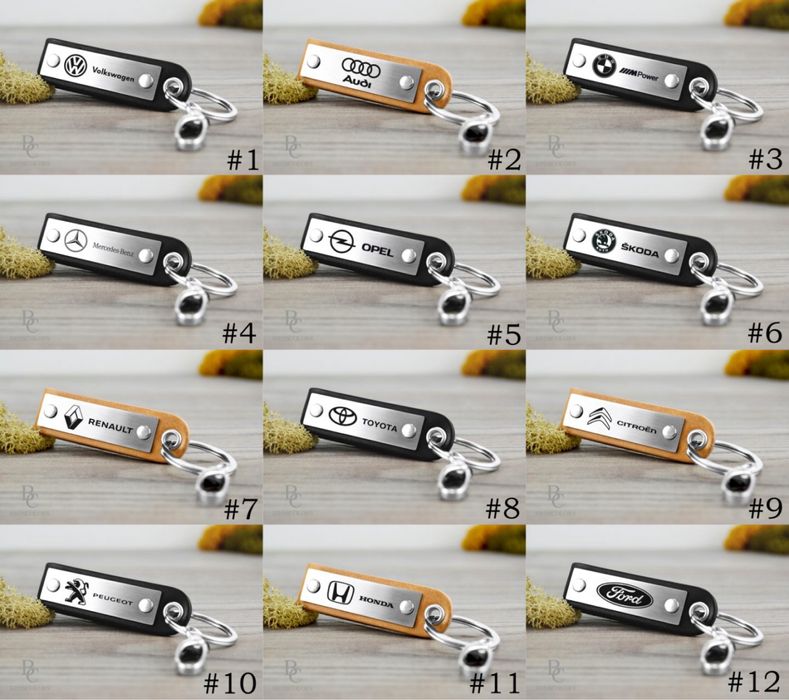 Ключодържатели с автомобилни марки