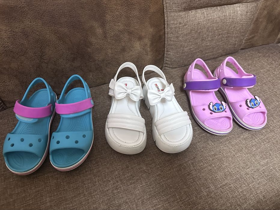 Рокля Next 5 г.  Сандали Crocs N 29