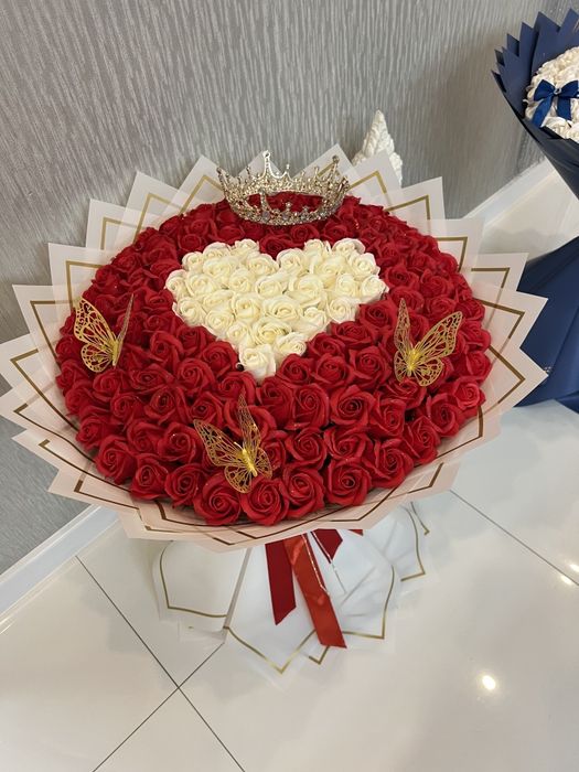 Buchet trandafiri de sapun