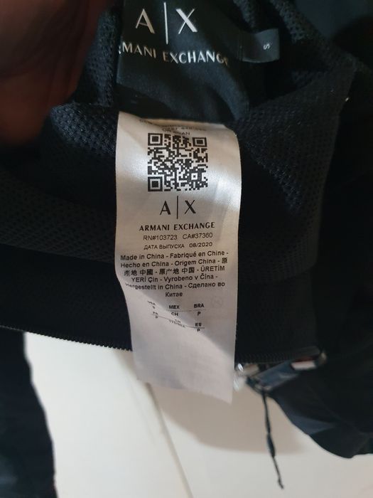 Geaca Armani Exchange Originala Mărimea S Noua