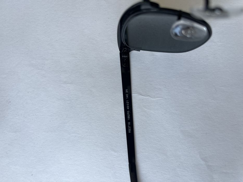 Ochelari de soare RAY BAN 3716 Clubmaster Metalici Noi