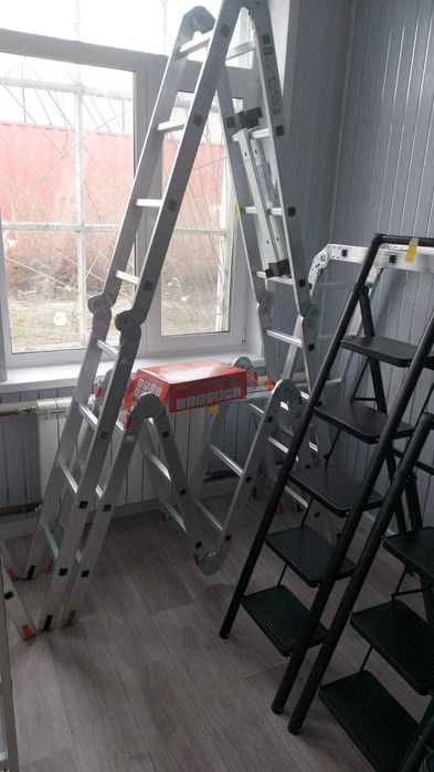 Лестницы, стремянки, трансформеры