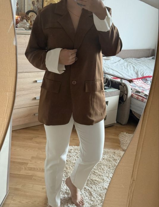 Set sacou+bluza+pantaloni Karol