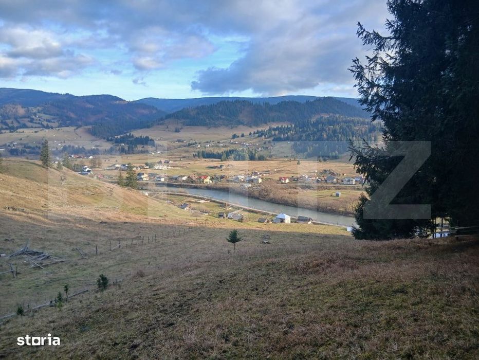 Teren intravilan in Dorna Arini, 1.25 ha, bonus 20 ari teren extravila