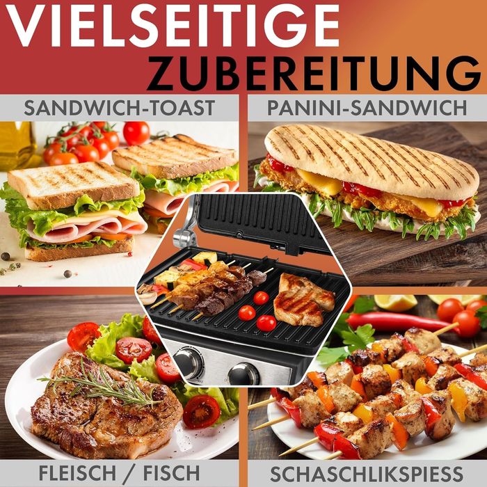 Нов контактен грил/скара ProfiCook PC-KG 1264 от неръждаема стомана