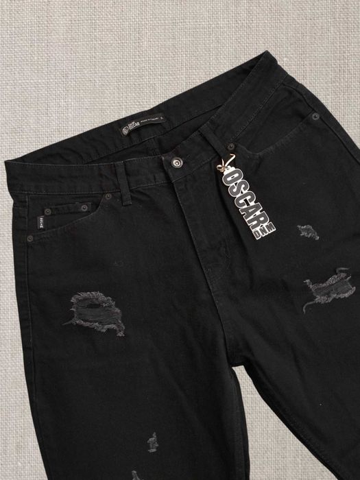 Мъжки черни дънки