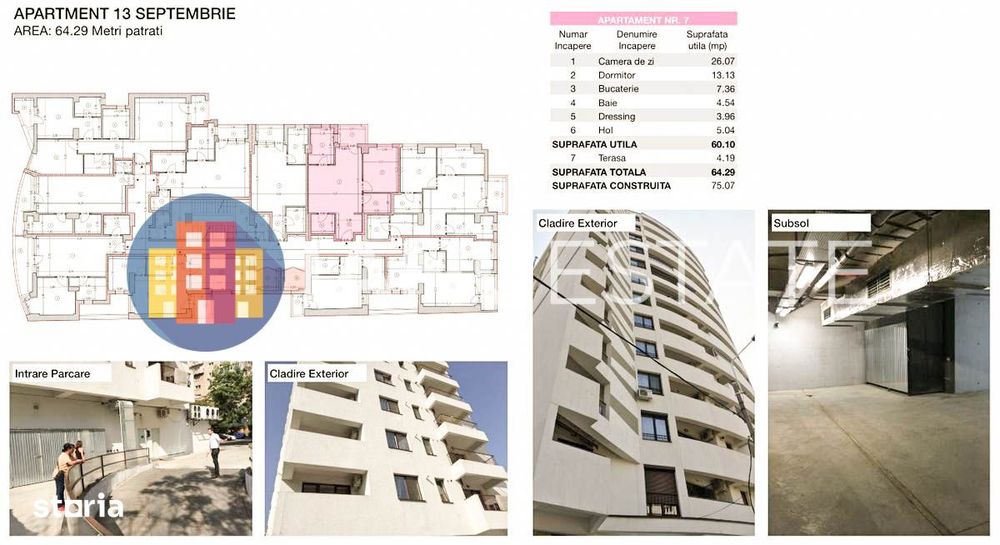 13 Septembrie 15` Metrou Academia Militara Sebastian Prosper Centrala