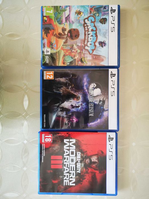 Продавам 3 игри в комплект в добро състояние! За Варна лично предаване