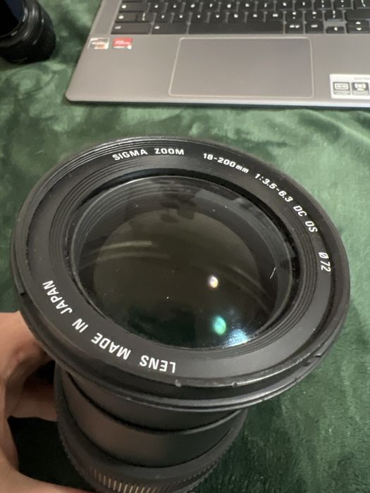 Sigma Dc zoom 18-200 f3.5 - f6.3 montura canon