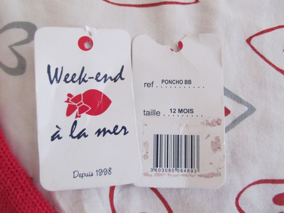 Ново детско пончо, наметало, розово за момиче 1-2 год., елегантно