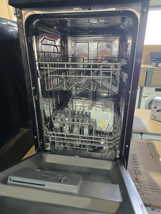 Нова свободностояща съдомиялна Боман/Bomann 45 см черна