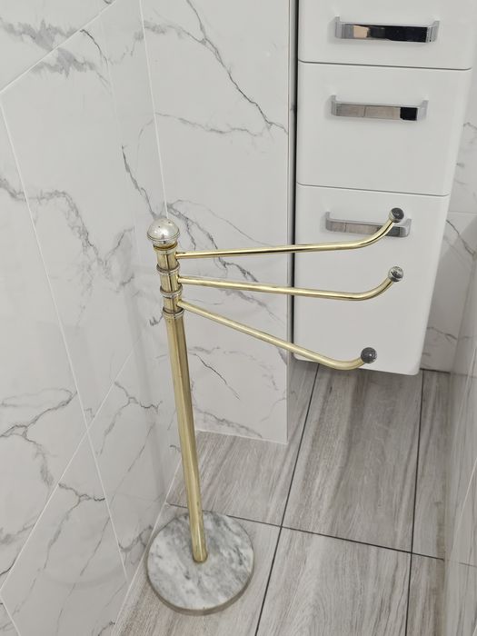 Suport de prosoape auriu vintage