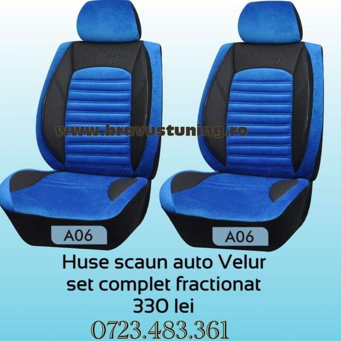 Huse scaun auto VELUR Audi,Bmw,Opel,Skoda,Passat,Logan