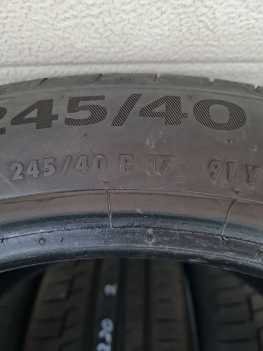 Летни гуми 4 броя Спорт П.  CONTINENTAL  PremiumContact6 245 40 R17 225 45 R17 дот 2220