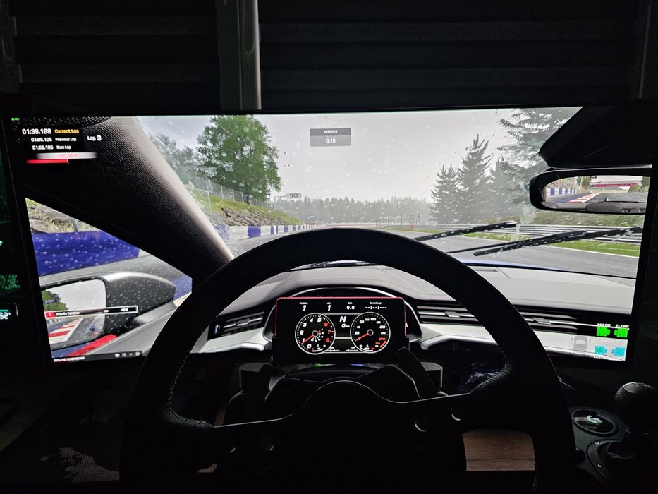 Logitech G920 + mods + седалка