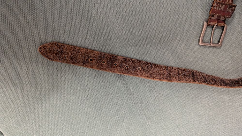 Мъжки колан естествена кожа