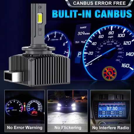 LED автомобилни крушки D1S XSTORM