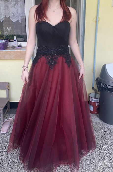 Бална рокля, подарък чанта и обувки