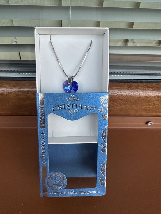 Елегантно колие с кристали Swarovski