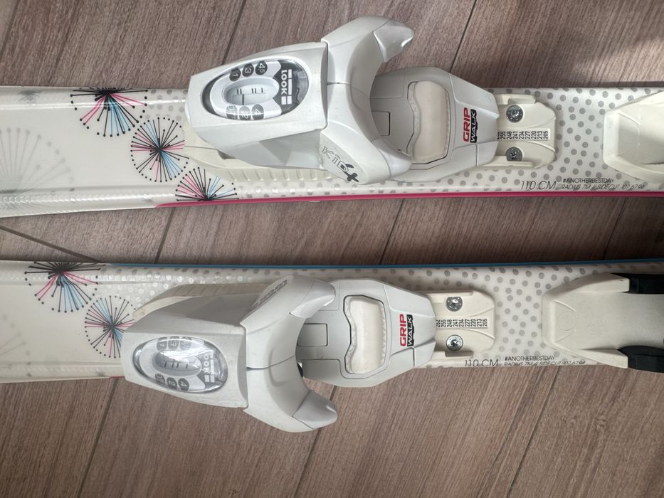 Детски ски с автомати 110 см