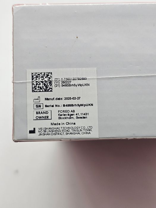 Aparat IPL Foreo 2 Pro Max, 11.5cm, 500000 blisuri, sistem de racire,