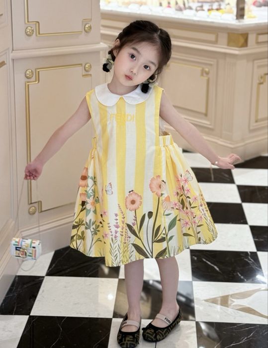 Детска рокля Fendi-4,5,6,7,8 години