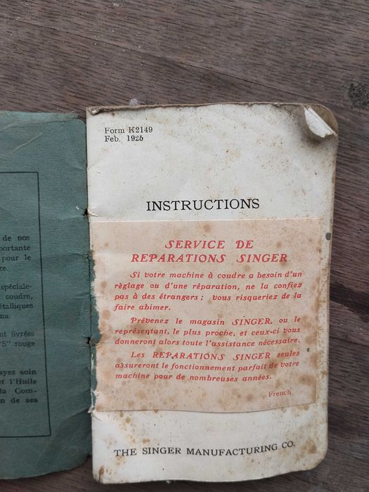 Vând mașină de cusut Sincer anul feb. 1925