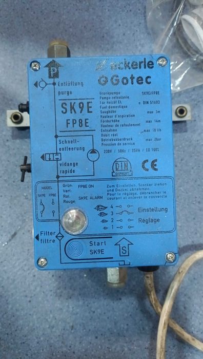 Pompă Eckerle SK9E/FP8E - transfer, alimentare ulei, motorina etc