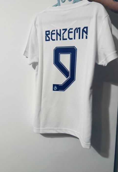 Tricou copii Real Madrid Benzema #9 – 10 ani (146 cm) – Nou