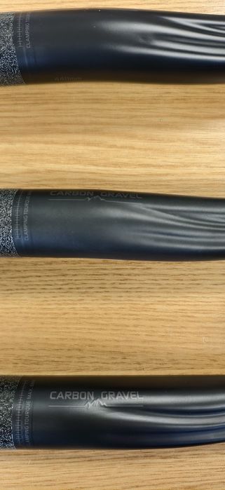 Карбонови ERG Gravel кормила 400/420/440mm x 31.8mm Drop130/Reach 75