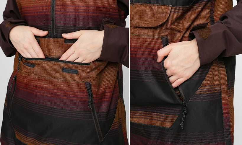 Volcom Mirror Pullover 10К #L технично дамско яке за ски и сноуборд