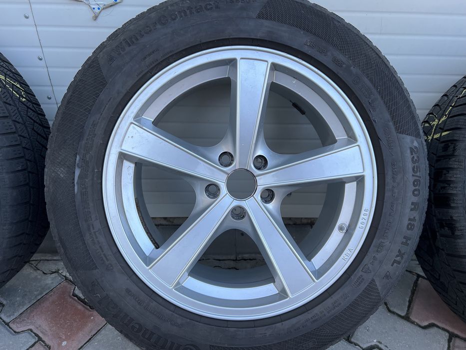 Jante R18 - 5X112 + anvelope iarna 235/60R18