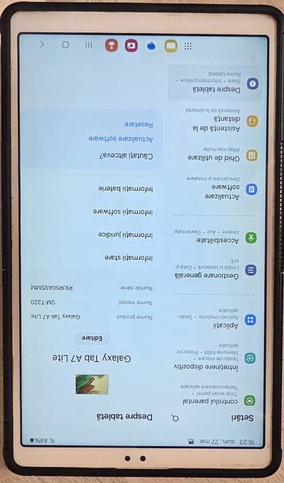 Tableta Samsung A7 lite