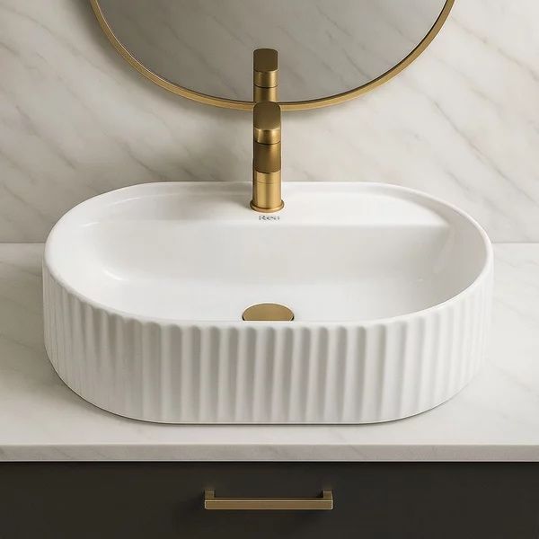 Умивалник върху плот