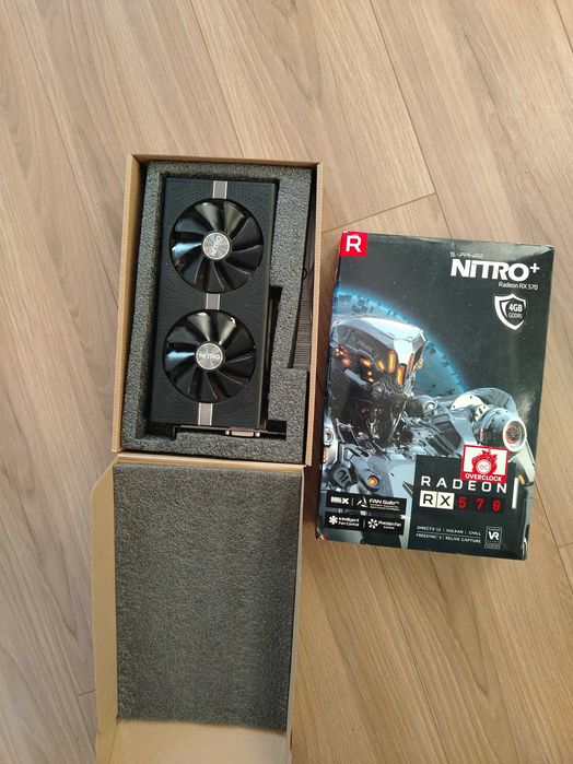 Видеокарта 4Gb Radeon RX570 SAPPHIRE NITRO+
