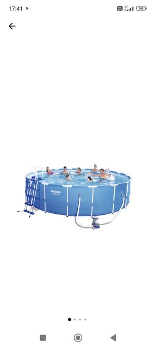 Vând piscina folosita doar 3 ani