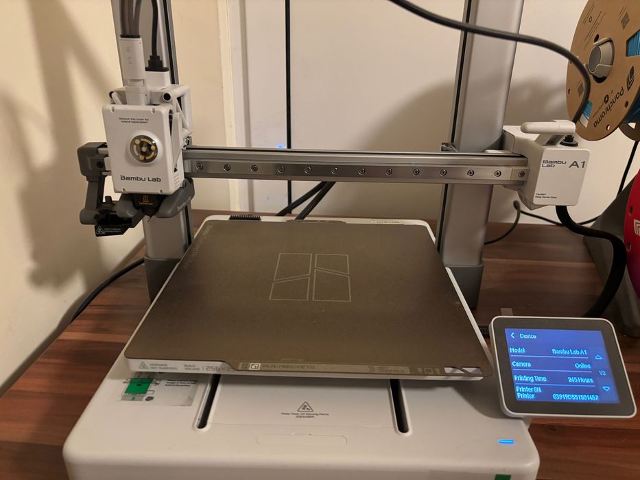 3D Принтер Bambu Lab A1 COMBO + 13 Ролки филамент.