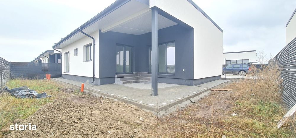 Casa 4 camere un nivel finalizata intabulata cartier Izvor Tarlungeni