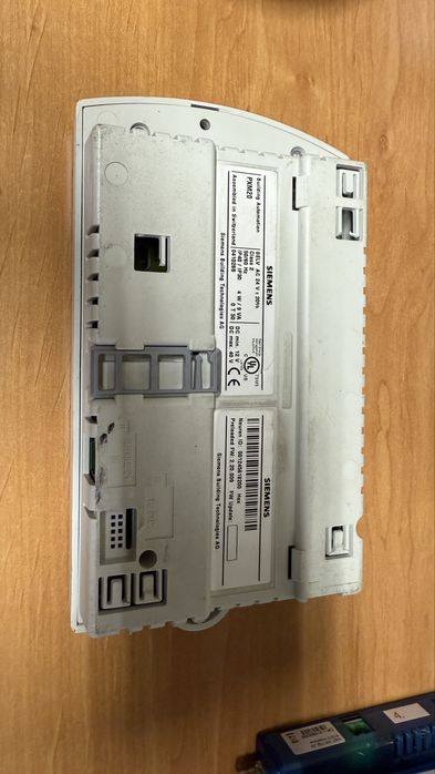 Siemens pxm20 pxc22 automatizare cladire w&t rs232 fibra optica