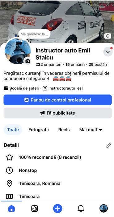 Școala de Șoferi – Categoria B 2700 ron