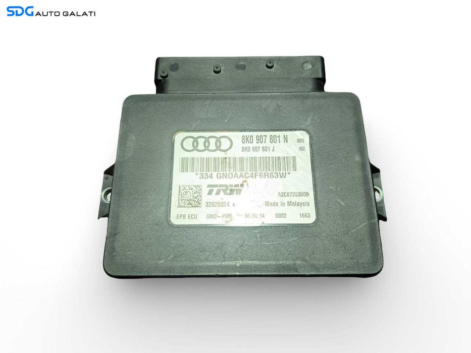 Unitate Modul Calculator Control Frana de Mana Audi Q5 8R 2012 - 2017 Cod 8K0907801N [A0374]