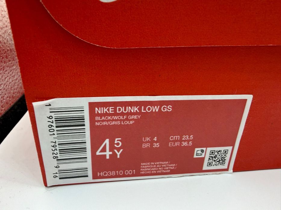 Nike Dunk Low Gs 100% originali, noi la cutie!