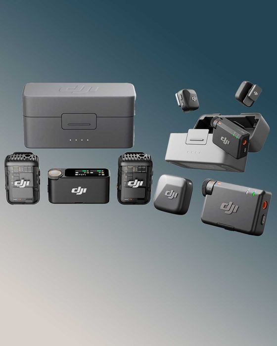 Беспроводной петличный микрофон DJI MIC Mini, DJI MIC2, DJI MIC3