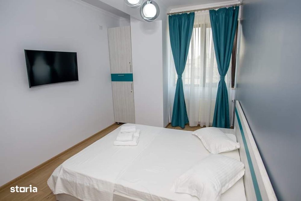 Închiriere apartament 2 camere – Solid Residence Mamaia, vedere la lac