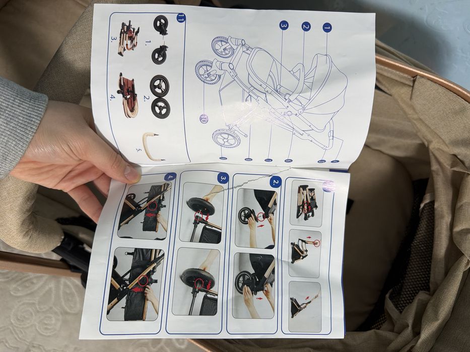 Детская коляска новая