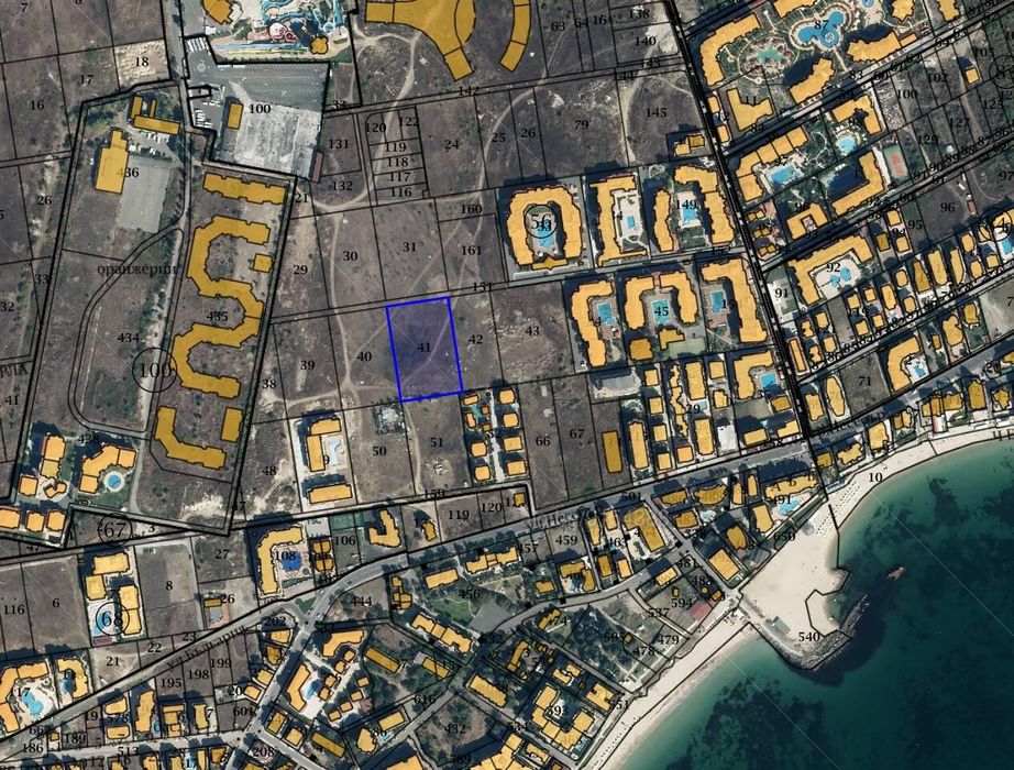 Продава се Парцел в Бургас, Център - 5865 кв.м за 80 €/кв.м - Снимка #3